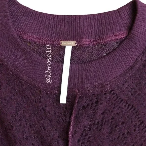 Free People Coffee in The Morning Tunic Top in Vetiver Bloom Size XS - Picture 7 of 10